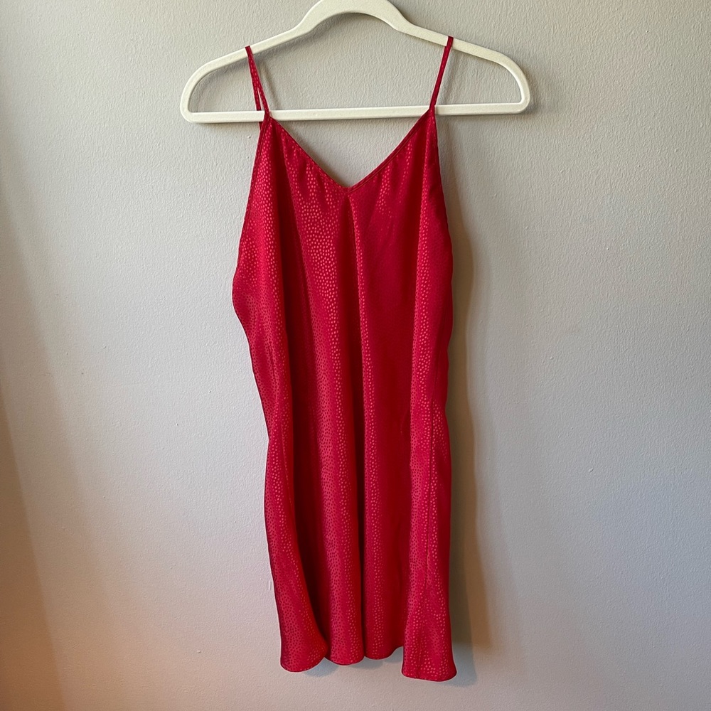 Vintage Michael Kors Red Slip Dress